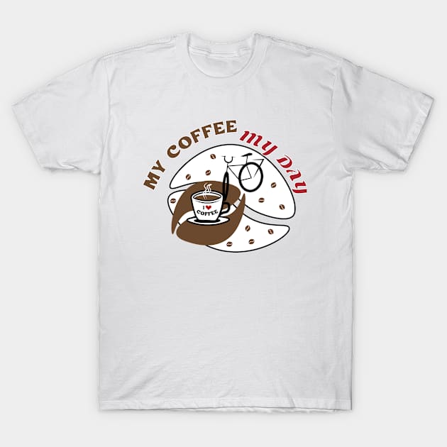 Delicious coffee T-Shirt by Teija.I.Art&Design